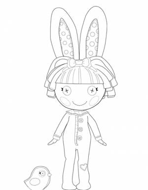 Раскраски раскрас, Раскраска Лалалупси лалалупси