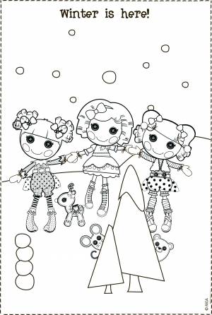 Зима пришла в мир Лалалупси