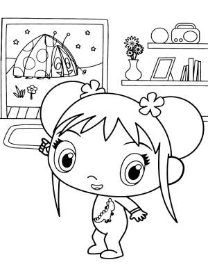 Игры раскраски Ни хао Кай-Лан понравятся девочкам и мальчикам