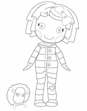 Раскраски Лалалупси