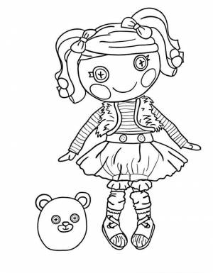 Раскраски Лалалупси  и  онлайн