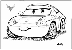 Раскраски Тачки 2