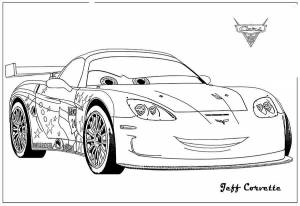 Раскраски Тачки 2