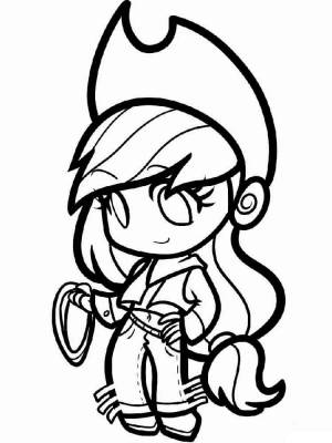 Раскраски Эквестрия герлз