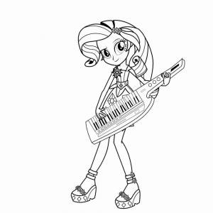 Рарити человек раскраска