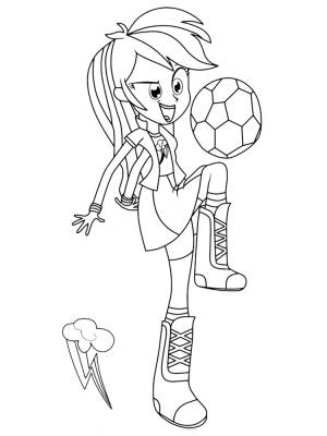 Раскраски Эквестрия герлз  и  онлайн