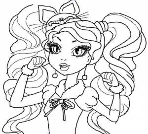 Раскраски Эвер Афтер Хай