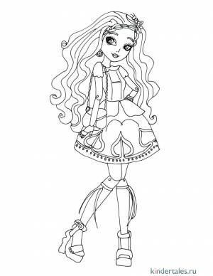 Эвер Афтер Хай Cedar Wood» раскраска для детей