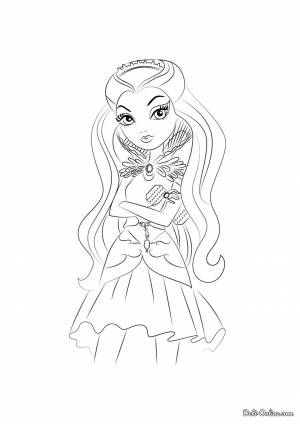 Раскраска Рейвен Квин