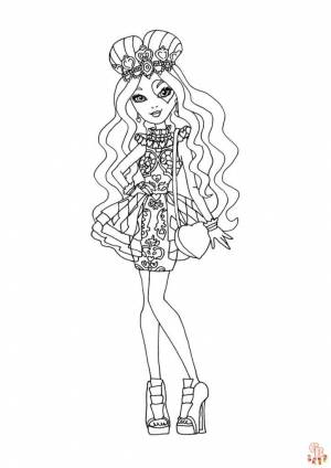 Раскраски Ever After High