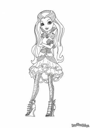 Красивые раскраски Эвер Афтер Хай