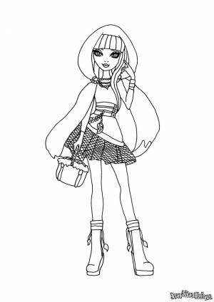 Красивые раскраски Эвер Афтер Хай