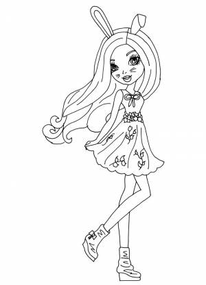 Эвер Афтер Хай Игры драконов  раскраски