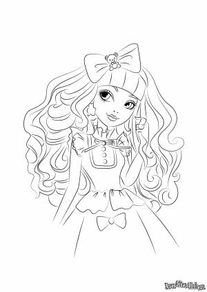 Красивые раскраски Эвер Афтер Хай