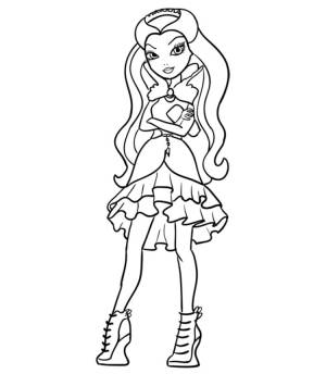 Как нарисовать Raven Queen