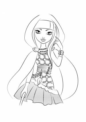 Раскраски Эвер Афтер Хай