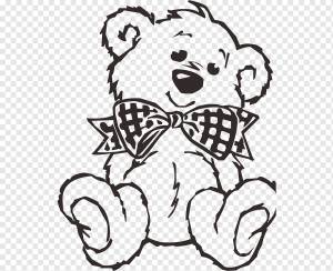 Белый медведь Гигантская панда Книжка-раскраска Teddy Bear, Teddy Bear Artwork, белый, млекопитающее, ребенок png