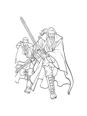 Раскраски Джедай