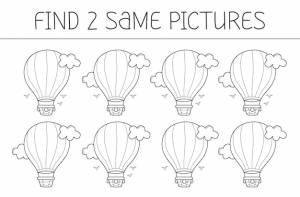 Найди две одинаковые картинки