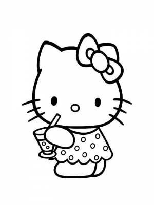 Раскраски Hello Kitty