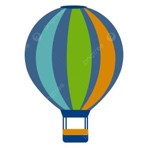 красочный воздушный шар векторная иллюстрация на белом фоне PNG , воздуха, баллон, дирижабль PNG картинки и пнг рисунок для й загрузки