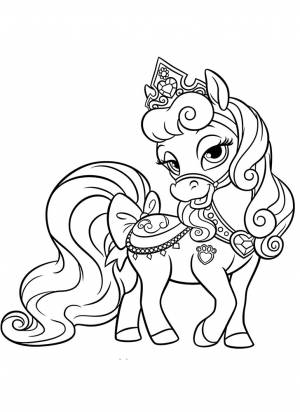 Раскраски Королевские питомцы  и  онлайн