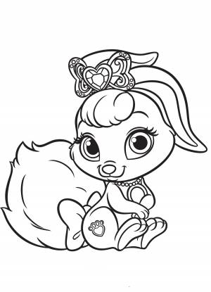 Раскраски Королевские питомцы