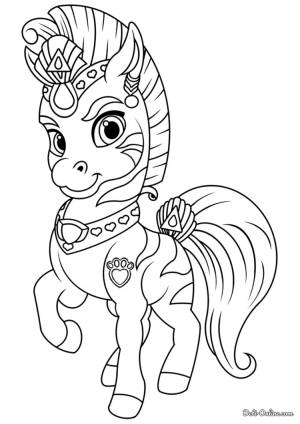 DataLife Engine > Версия для печати > Раскраски королевские питомцы