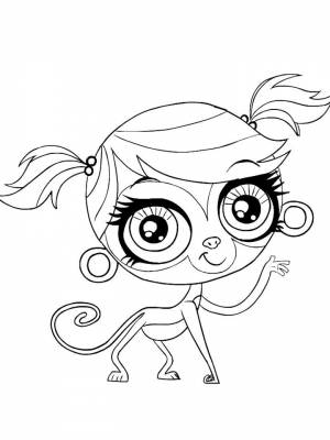 Раскраски Маленький зоомагазин   в формате