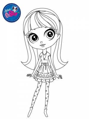 Раскраски Маленький зоомагазин   в формате