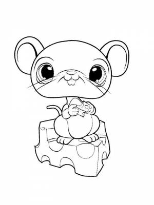 Раскраски Маленький зоомагазин   в формате