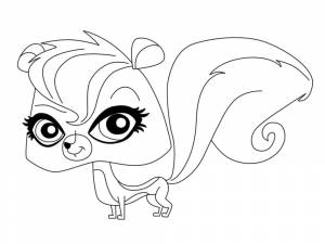 Раскраски Маленький Зоомагазин