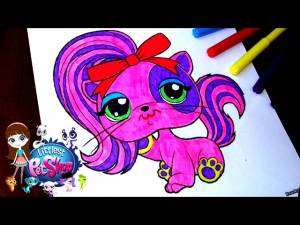 Littlest pet shop COLORING 3