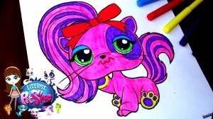 Littlest pet shop COLORING 3