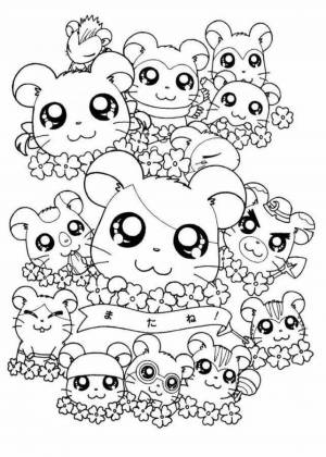 Раскраски Kawaii