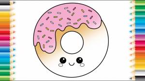 Как нарисовать ПОНЧИК