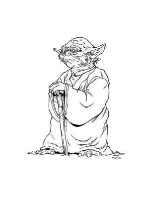 Раскраски Джедай