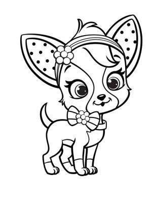 Strawberry shortcake coloring pages, Puppy coloring pages, Dog coloring page