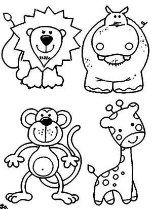 Раскраски Coloring page Animals Coloring pages for kids, Download print coloring page