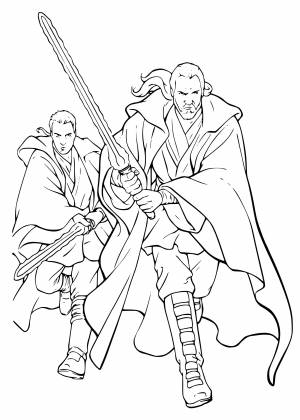 Раскраски Джедай