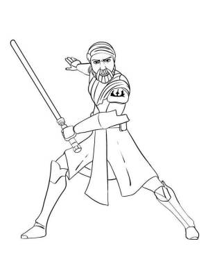 Раскраски Джедай
