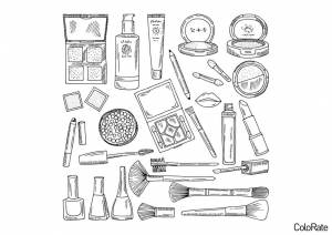 Раскраска Все, что нужно девушке