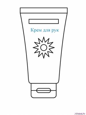 Раскраски Косметика