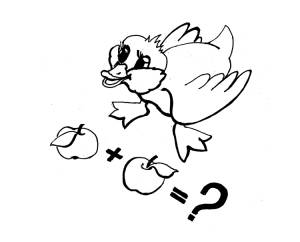 Раскраска косметика для уточки