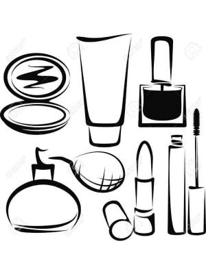 Раскраски Косметика