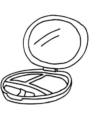 Раскраски Косметика