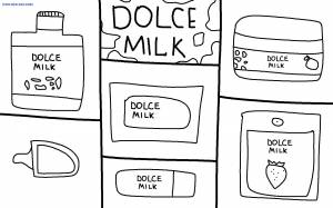Раскраски Дольче Милк