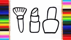 Как нарисовать КОСМЕТИКУ