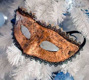 Новогодние маски своими руками