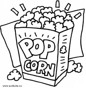 Раскраски Еда